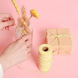 Twine String, 328 Feet Twine Rope, Twine Ribbon for