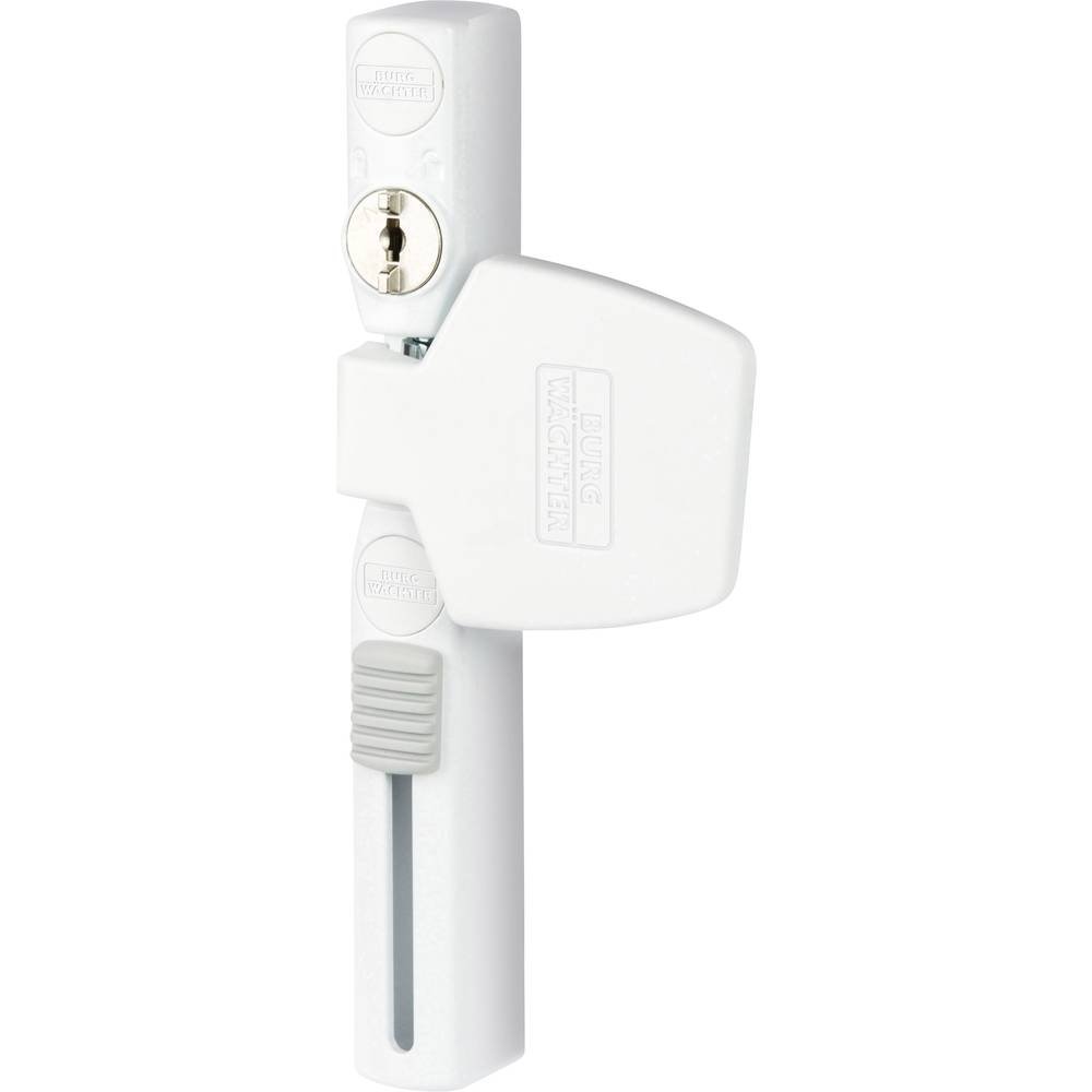 BURG-WÄCHTER, Window Protection for Handled Side, For Plastic Windows, Wood or Aluminium, 2 Keys, WinSafe WS 33 W SB