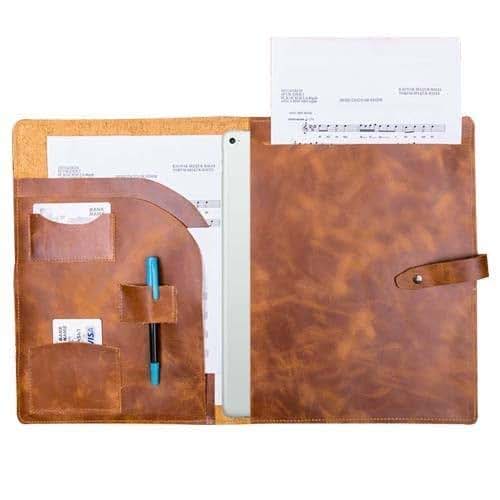 Personalized Portfolio, Monogram Padfolio, Leather Folio, Padfolio, Leather