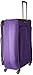 DELSEY PARIS Sky Max Softside Expandable Luggage with Spinner Wheels, Purple, Checked-Large 29 Inch