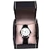 BCP Black PU Leather Square Gift Bracelet Watch Jewelry Box Case for Single Box
