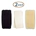 Knee Walker Cushion Covers 2 Pack for Knee Scooter for Injured Leg Universal Knee Scooter Pad Cover Faux Sheep Skin Knee Walker Seat Pads Covers for Rolling Scooter Includes 2 Extra Foam Inserts