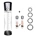 Electric Penis Pump Enlargement Vacuum Pump with 4 Extra Penis Rings Rechargeable Male Enhancement to Increase Size and Strength