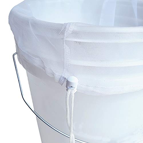 5 Gallon Beekeeping Honey Bucket Made with Food Grade Transparent
