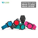 WoCase Wristband for Misfit FLASH and SHINE (1st Gen.) Activity and Sleep Tracker Band Bracelet (One size, Fits Most Wrist)