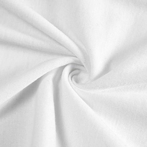 Sanyyanlsy Womens Button Turn Down Neck Tank Tops Sleeveless Asymmetrical Hem Loose Vest T-Shirt Solid Color Blouse White