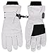ANDORRA Women's Waterproof Quilted Thinsulate Lined Insulating Snow Gloves
