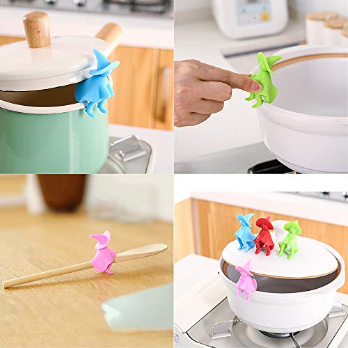image for Sinwo Silicone Kitchen Accessories Lift Pot Cover Overflow Device Tool