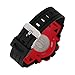 Kid Watch for Child Boy Girl LED Multi Function Sport Outdoor Digital Dress Waterproof Alarm Red