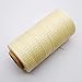 284yrd Champagne Leather Sewing Waxed Thread 150D 1mm Leather Hand Stitching 125g