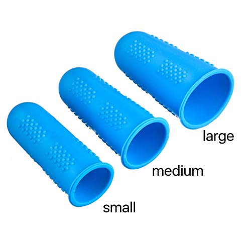 Finger Protectors, 20Pcs Silicone Hot Glue Gun Finger Covers Caps,4 Colors Finger Guard Protectors for HotGlue Sewing Wax Rosin Resin Honey Adhesives Scrapbooking Crafts Ironing Embroidery Needlework