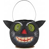Bethany Lowe Designs Vintage Cat Bucket Small TL4362