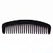 Hair Comb - Breezelike Wide Tooth Comb for Detangling - No Static Natural Black Buffalo Horn Comb for Women, Men & Kids