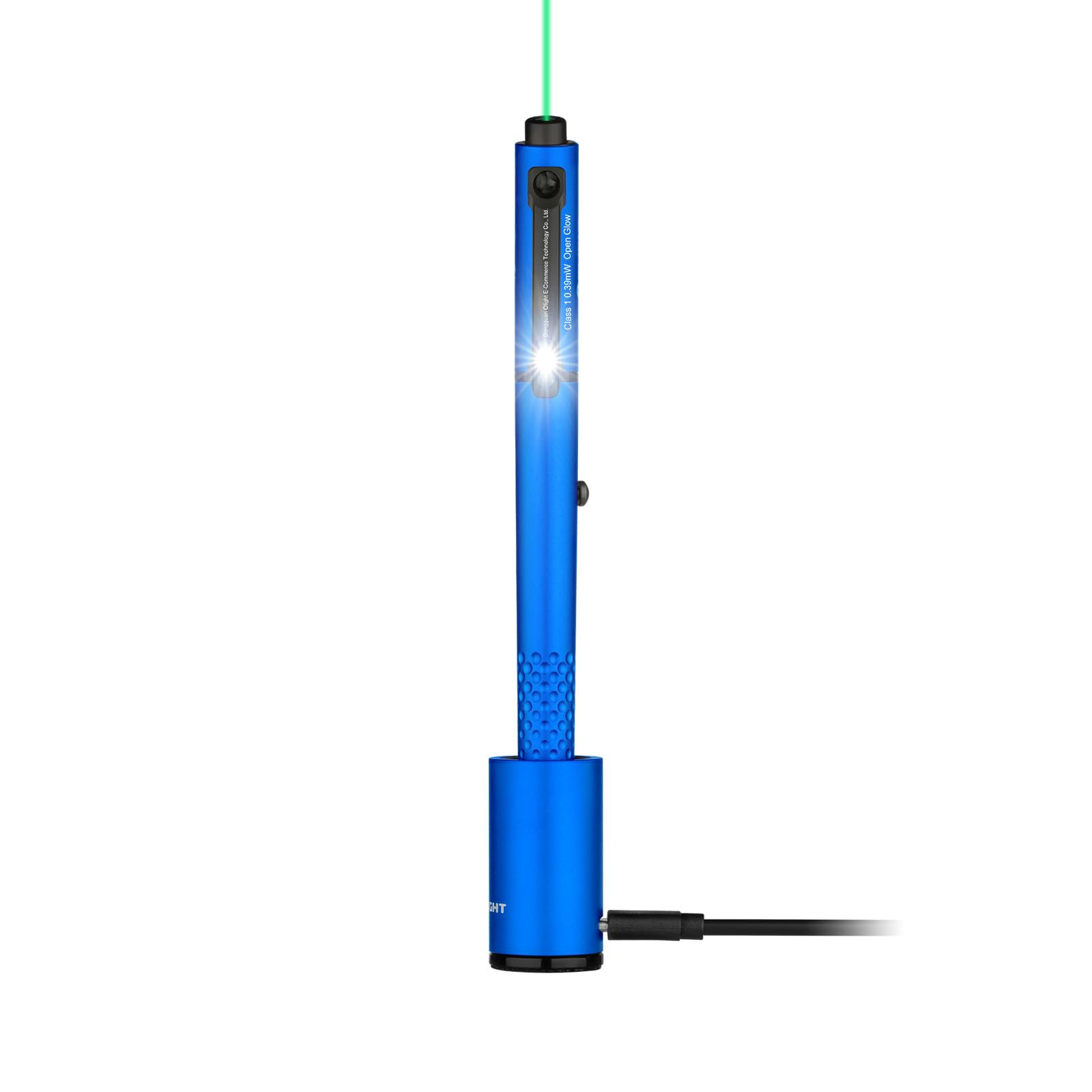 OLIGHT O'Pen Glow EDC Pen Light, 120 Lumens with Green Beam, Rechargeable LED Flashlight for Outdoor Uses, Writing, Adventure, Professional Business Gift(Blue) Image OLIGHT O'Pen Glow EDC Pen Light, 120 Lumens with Green Beam, Rechargeable LED Flashlight for Outdoor Uses, Writing, Adventure, Professional Business Gift(Blue) Image