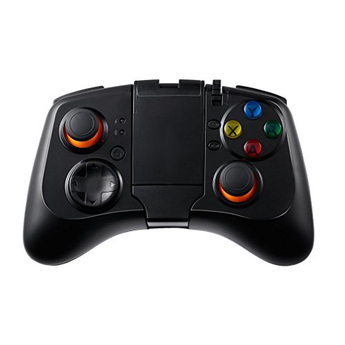 LESHP Wireless Bluetooth Game Controller with Adjustable Clip for Win XP/Win/Win 8 Android Phone/Tablet/TV Box/Gear VR