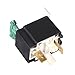 Etopars 2 X 12V 30A Car Vehicle Motor Heavy Duty Relay Socket Plug 4Pin Fuse On/Off SPST Wire Metal