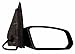 Depo 335-5418R3EF Saturn Ion Sedan Passenger Side Textured Non-Heated Power Mirror