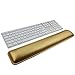 Wrist Rests,Keyboard Wrist Rest Pad,Gold PU Leather Palm Support Wrist Pad Wrist Cushion for Laptops/Notebooks/ MacBooks//PC/Computer