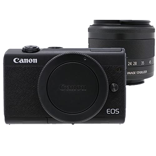 Canon EOS M200 Mirrorless Digital Camera (Black) w/EFM 1545mm f/3.56
