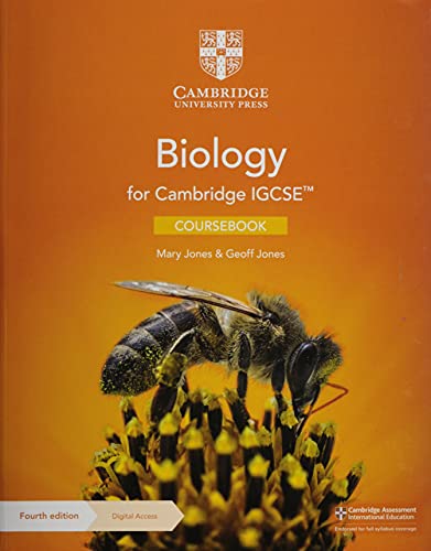 Cambridge IGCSE&trade; Biology Coursebook with Digital Access (2 Years) (Cambridge International IGCSE) 4th Edition