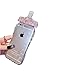 MobilePick? Iphone 6/6s(4.7Inch) Baby Milk Bottle Shape with Pink Diamond Bling Soft Tpu Case