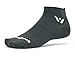 Swiftwick - Aspire ONE, Ankle Socks for Running and Cycling, Gray , Small
