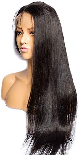 13X6 Lace Front Human Hair Wigs Deep Part Space Glueless Pre Plucked With Baby Hair Natural Hairline Hot Selling Brazilian Unprocessed Virgin Hair For Black Women Glueless Long Size 9A Grade 28 Inch