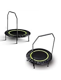 Fitneo Trampoline with handrail 40" Daily Fitness Trampoline 330 lb Load for Kids Adults