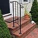DIY Iron X Handrail Picket #1 Fits 1 or 2 Steps