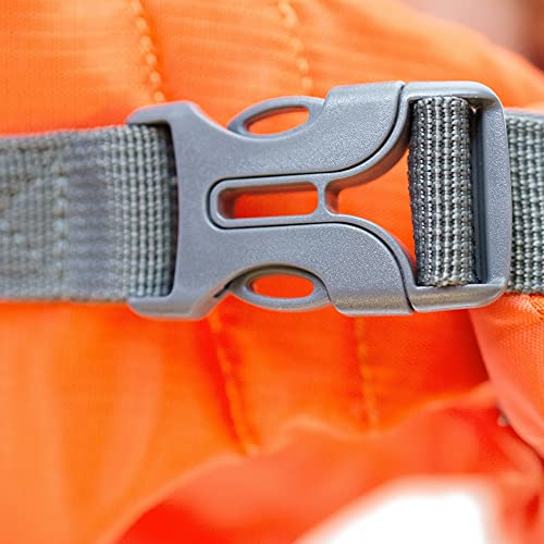 Outward Hound Granby Splash Orange Dog Life Jacket, Large Pricepulse