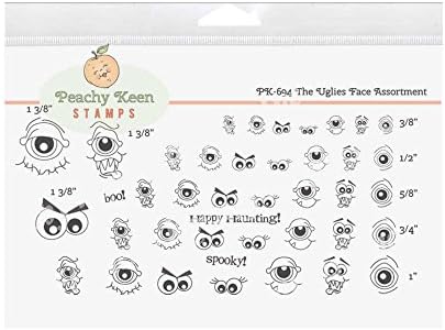 Peachy Keen Stamps Clear Face Assortment 41/Pkg-The Uglies