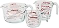 Pyrex 3-Piece Glass Measuring Cup Set