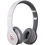 Beats Solo HD On-Ear Headphone with Mic & Remote Control Cable (Certified Refurbished) (White)
