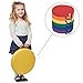 ECR4Kids SoftZone Floor Cushions, Round, Flexible Seating, Assorted, 6-Piece