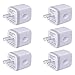 Single USB Port Wall Charger, UorMe 1A/5V Wall Charger Plug USB Power Adapter 6 Pack for Phone 14 Plus/SE/13/11 Xs/XS/Max/XR/X/8/7/6 Plus,Samsung Galaxy S22 Ultra/S22+/A21 S9/S8/S7 Edge,HTC,Nexus,Moto