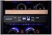 EdgeStar CWR263DZ 15 Inch Wide 23 Bottle Built-In Wine Cooler with Dual Cooling Zones