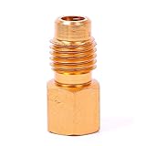 New R134a Brass Adapter 1/4