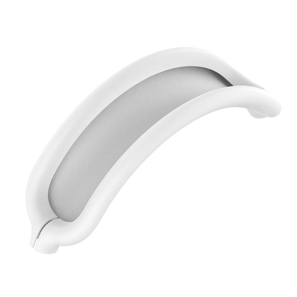 Tucana Case Compatible for AirPods Max Headphones, Silicone Headband Skin Cover, Earcup Accessary White