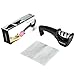 Knife Sharpener, MABOLON 3-Stage Kitchen Knife Sharpener, Helps Repair, Sharpening for All Dull Knife,Scissors Chefs and Pocket Knives,Cleaning Cloth Included