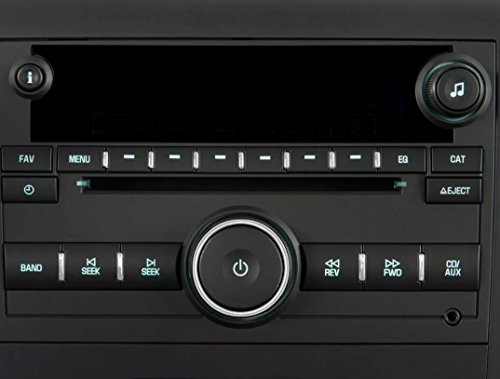SunTrade 2PCS Radio Repair Kit Dash Replacement Stickers,for 2007-2013 GM Head Unit Radio Vehicles Decal Stickers
