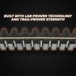 SuperATV Heavy Duty CVT Drive Belt for Polaris RZR