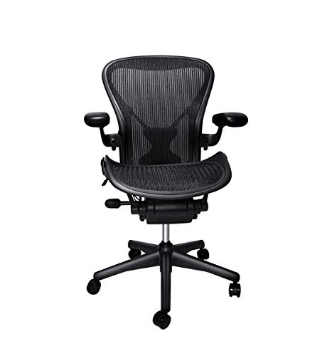 Herman Miller Classic Aeron Chair - Size B, Posture Fit (Certified Refurbished) - Thumbnail 4