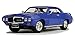 Road Signature 1969 Pontiac Firebird, Blue 92368 - 1/18 Scale Diecast Model Toy Car