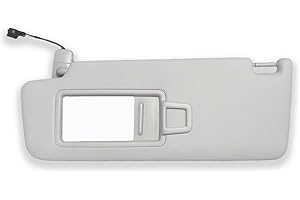 Sun Visor Replacement Fit for Volkswagen Jetta 2019-2021 for Golf Mk7, OE:5GG857551, Sun Visor with Mirror, Driver Left & Pas