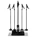 PointZero Airbrush Hobby Model Part Holder - Six Alligator Clip Stand
