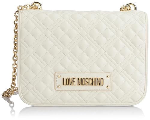Love Moschino JC4000PP1I, Sac à l'épaule Femme, Blanc