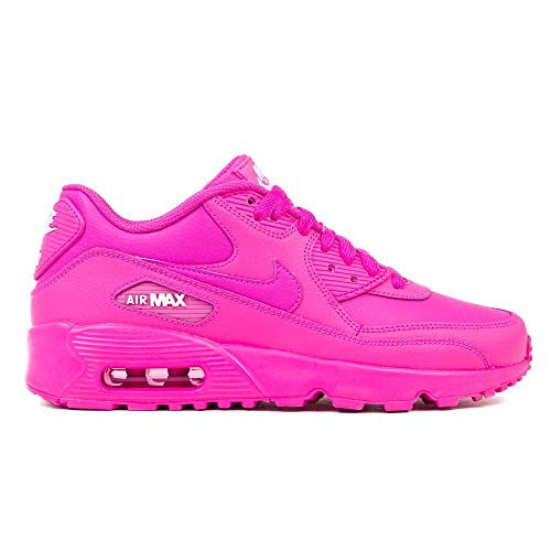 Nike - Air Max 90 LTR GS - 833376603 - Color: Pink - Size: 4 Big Kid