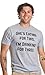 Drinking for Three | Funny New Dad Father Pregnancy Announcement Joke T-Shirt-(Adult,M)