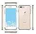 iPhone 8 Plus Case, iPhone 7 Plus Case,OTOLIN [Shock Absorption] Reinforced Corners on Soft TPU Bumper Turn sound hole Protective Case - Clear