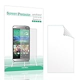 amFilm HTC One M8 Screen Protector 2014 (Verizon/AT&T/Sprint) Premium Anti-Glare/Anti-Fingerprint (3-Pack) [Lifetime Warranty]
